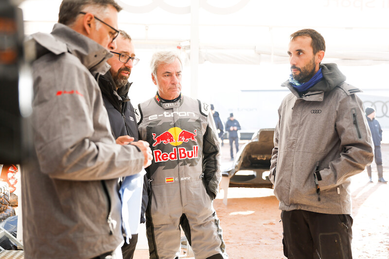 Wysoka motywacja: Team Audi Sport wkracza w drugą połowę Rajdu Dakar 2023