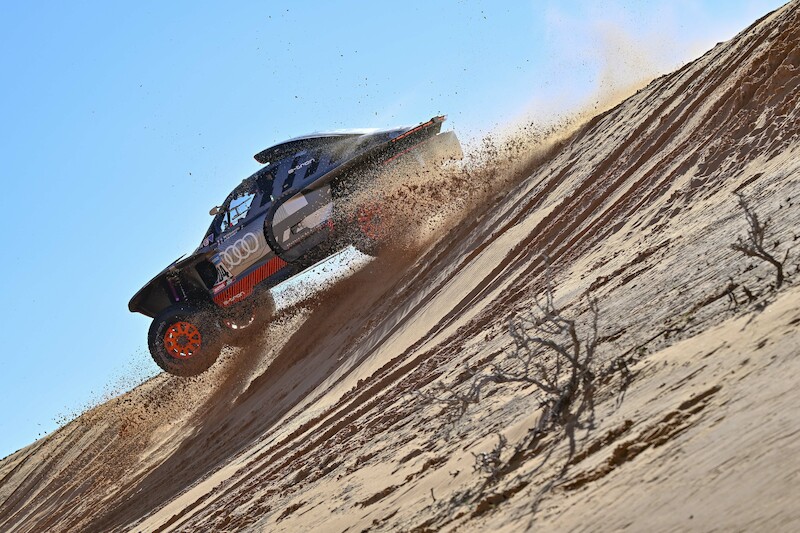 Wysoka motywacja: Team Audi Sport wkracza w drugą połowę Rajdu Dakar 2023