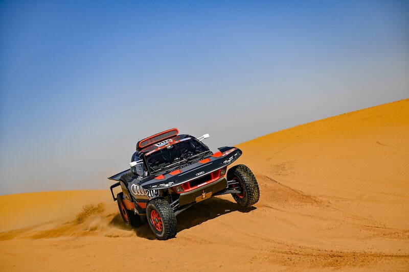 Wysoka motywacja: Team Audi Sport wkracza w drugą połowę Rajdu Dakar 2023
