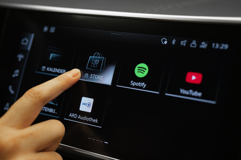 Sklep z aplikacjami w systemie Audi MMI
