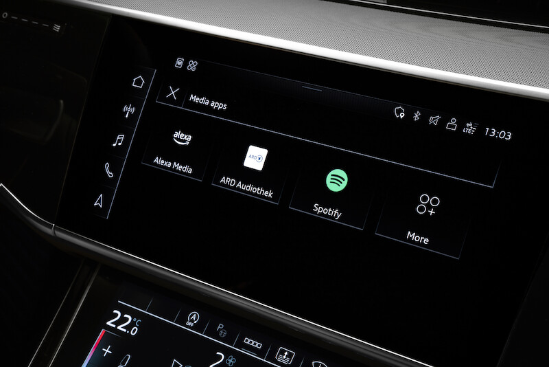 Sklep z aplikacjami w systemie Audi MMI