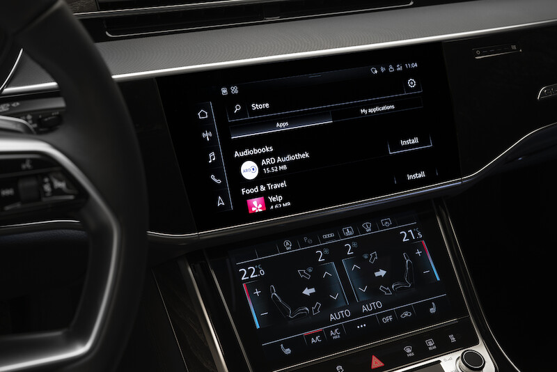 Sklep z aplikacjami w systemie Audi MMI