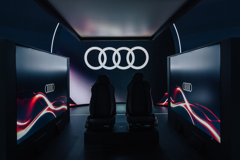 &#8220;Step into your sphere - wejdź do swojej przestrzeni&#8221; - Audi na OMR Festival 2023