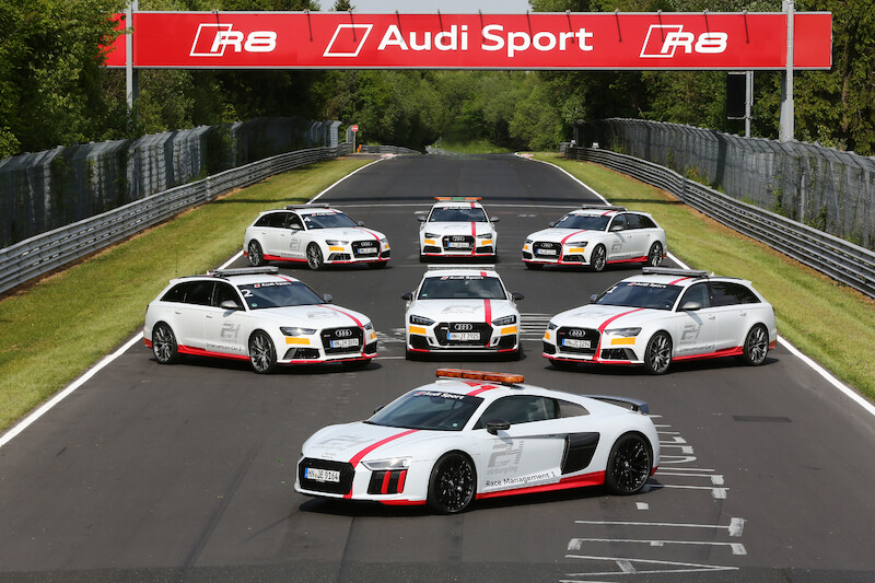&#8220;Czerwony Romb&#8221; w &#8220;Zielonym Piekle&#8221;: 40 lat Audi Sport GmbH i specjalny występ na Nürburgring