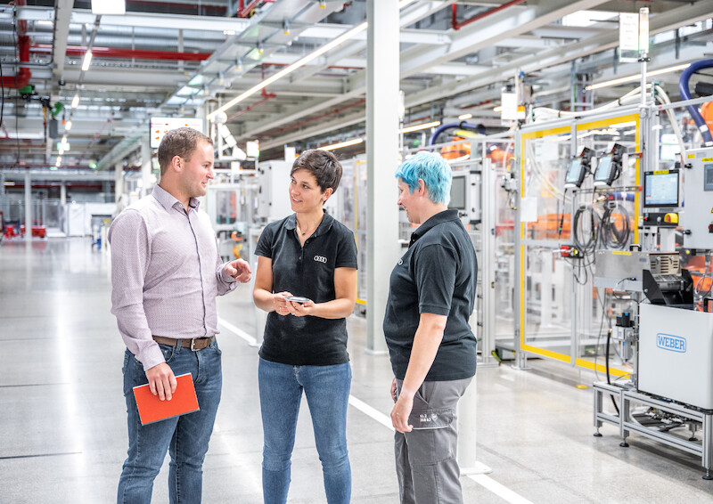 Audi w swoim zakładzie w Ingolstadt tworzy 500 nowych miejsc pracy związanych z elektromobilnością