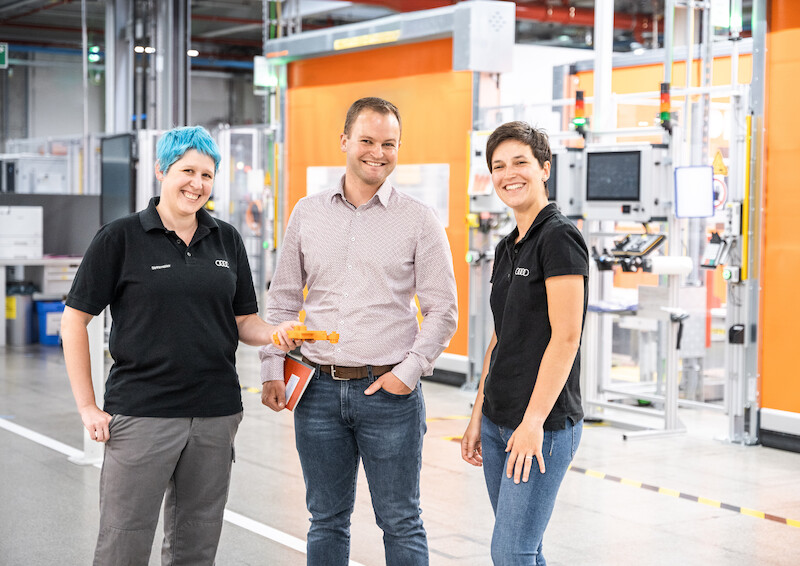 Audi w swoim zakładzie w Ingolstadt tworzy 500 nowych miejsc pracy związanych z elektromobilnością