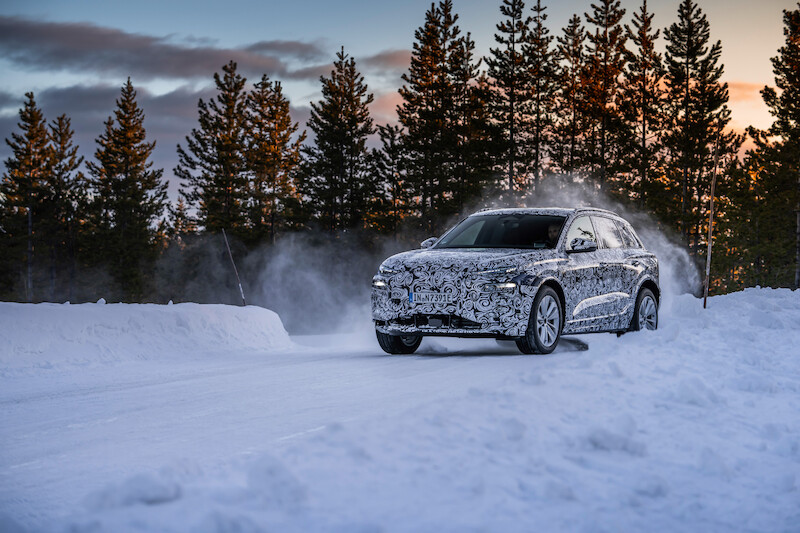 Audi Q6 e-tron prototype 