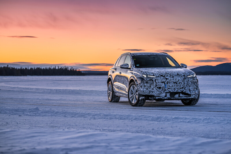Audi Q6 e-tron prototype 