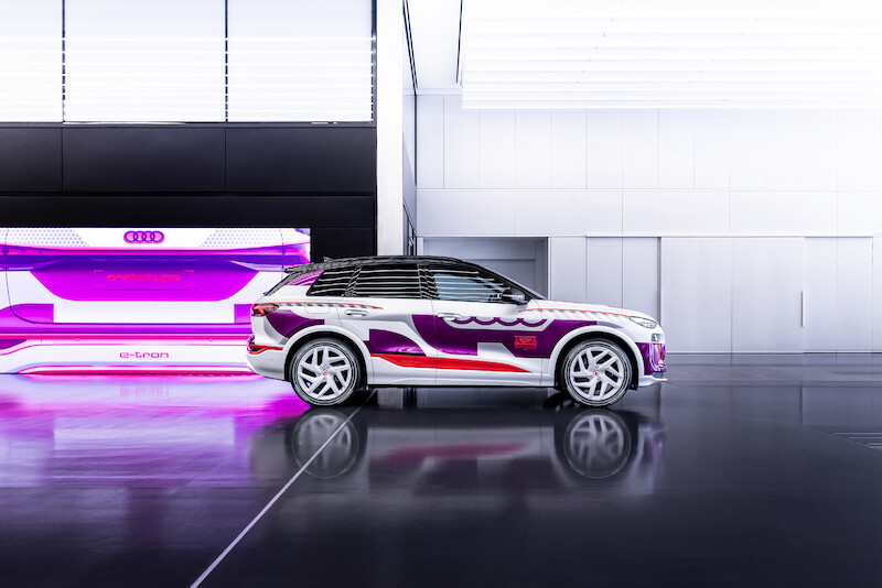 Audi Q6 e-tron prototype 