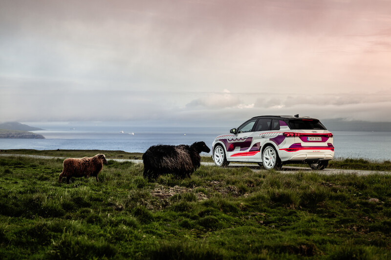 Audi Q6 e-tron prototype 