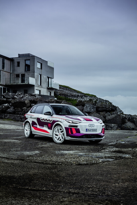 Audi Q6 e-tron prototype 