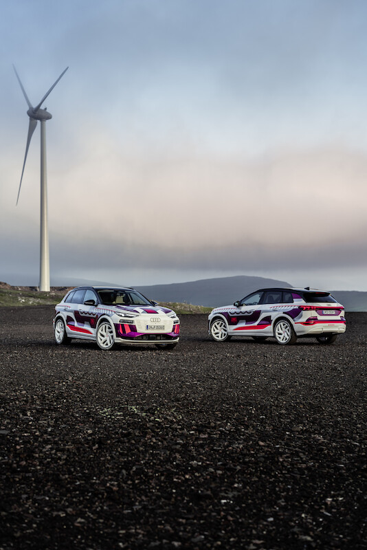 Audi Q6 e-tron prototype 