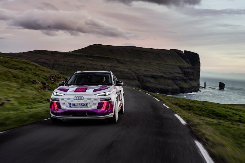 Audi Q6 e-tron prototype 