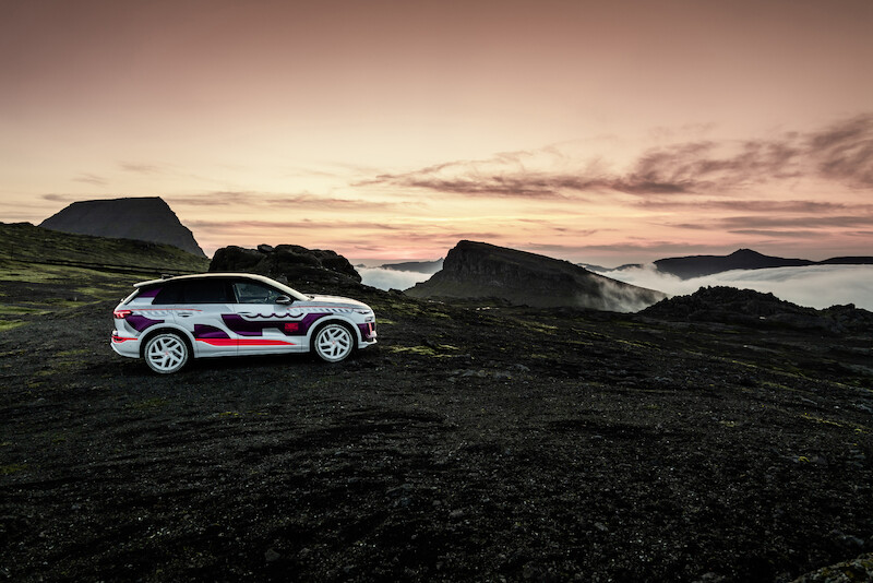Audi Q6 e-tron prototype 