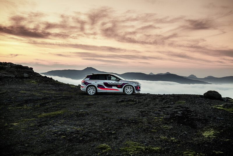 Audi Q6 e-tron prototype 