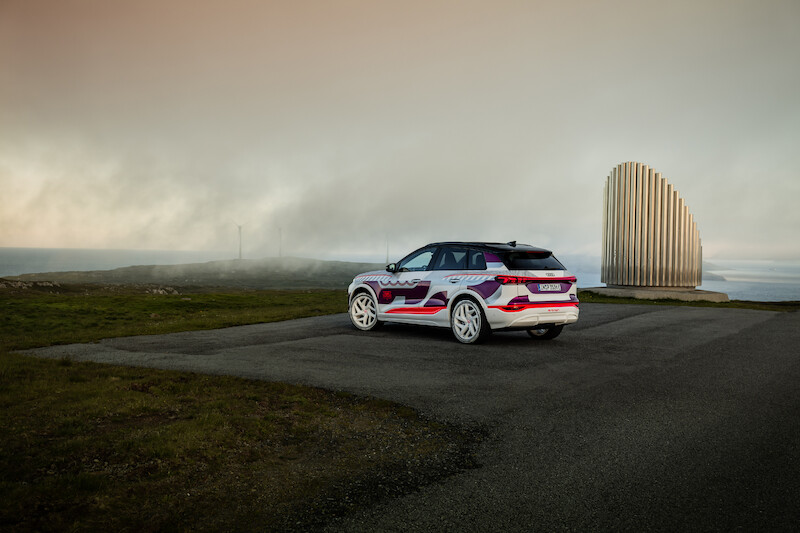 Audi Q6 e-tron prototype 