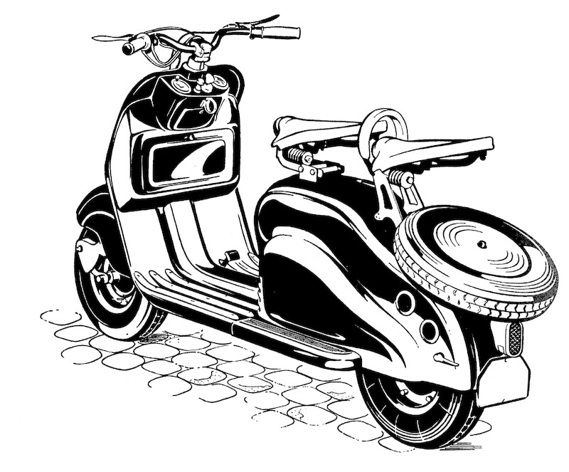 Włoski styl &#8222;made in Neckarsulm&#8221;: NSU Lambretta
