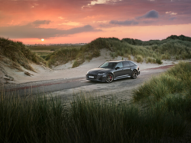 Pełna dynamiki moc i ekspresyjny design: Audi RS 6 Avant performance