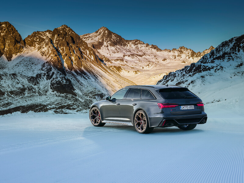 Pełna dynamiki moc i ekspresyjny design: Audi RS 6 Avant performance