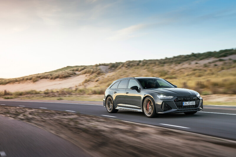 Pełna dynamiki moc i ekspresyjny design: Audi RS 6 Avant performance