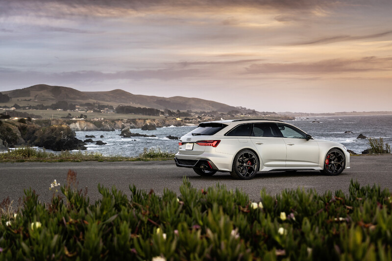 Pełna dynamiki moc i ekspresyjny design: Audi RS 6 Avant performance