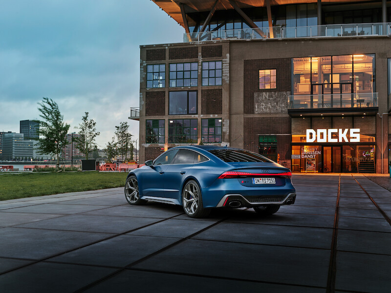Pełna dynamiki moc i ekspresyjny design: Audi RS 7 Sportback performance