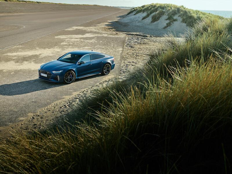 Pełna dynamiki moc i ekspresyjny design: Audi RS 7 Sportback performance