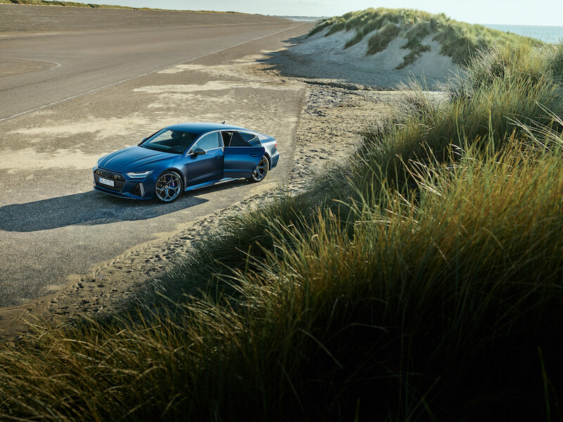 Pełna dynamiki moc i ekspresyjny design: Audi RS 7 Sportback performance