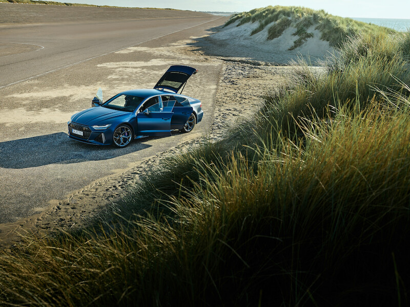Pełna dynamiki moc i ekspresyjny design: Audi RS 7 Sportback performance