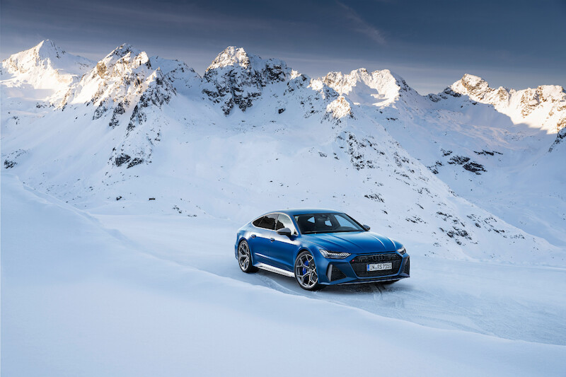 Pełna dynamiki moc i ekspresyjny design: Audi RS 7 Sportback performance
