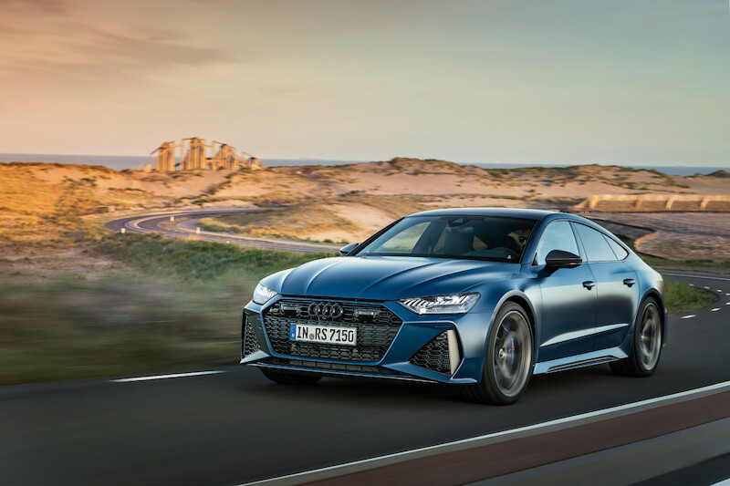 Pełna dynamiki moc i ekspresyjny design: Audi RS 7 Sportback performance