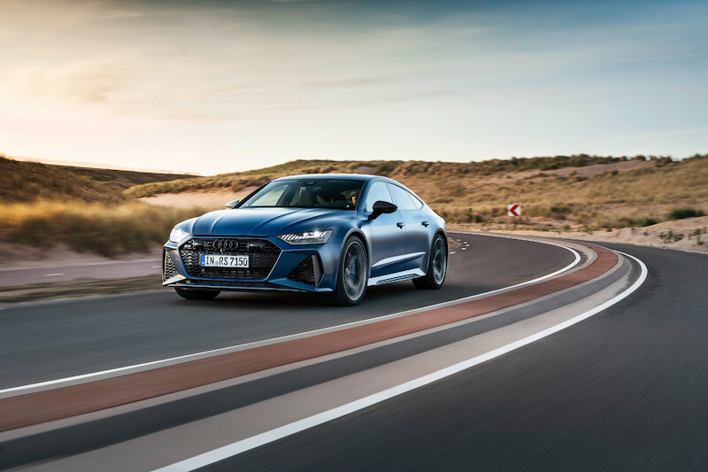Pełna dynamiki moc i ekspresyjny design: Audi RS 7 Sportback performance