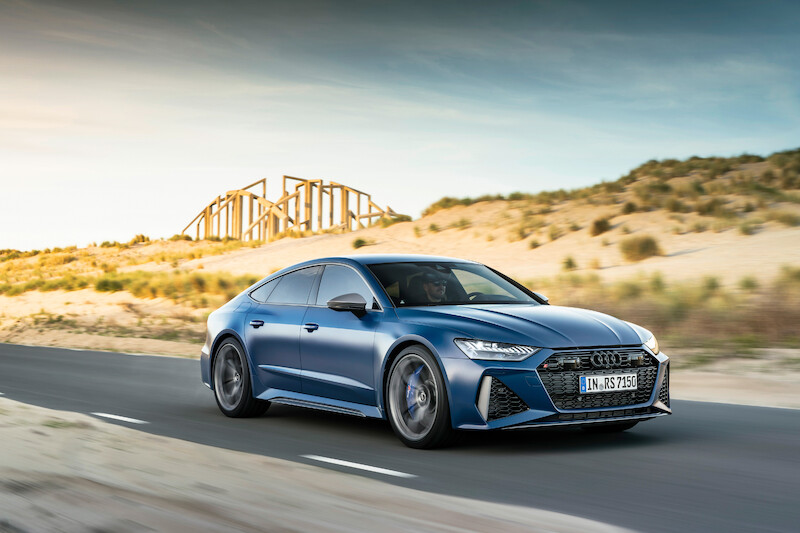 Pełna dynamiki moc i ekspresyjny design: Audi RS 7 Sportback performance