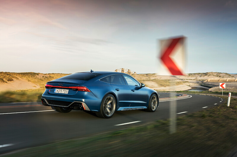 Pełna dynamiki moc i ekspresyjny design: Audi RS 7 Sportback performance