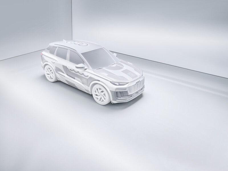 W jaki sposób wnętrze produkowanego seryjnie Audi Q6 e-tron wykorzystuje nową filozofię stylistyczną marki?
