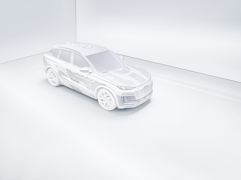 W jaki sposób wnętrze produkowanego seryjnie Audi Q6 e-tron wykorzystuje nową filozofię stylistyczną marki?