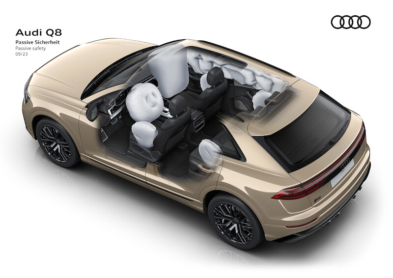 Ekspresyjny design i nowa technika świateł - udoskonalone Audi Q8