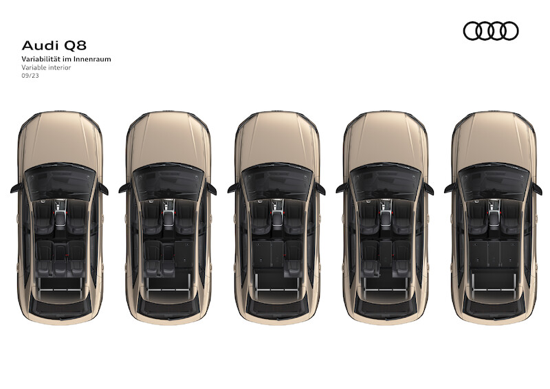 Ekspresyjny design i nowa technika świateł - udoskonalone Audi Q8