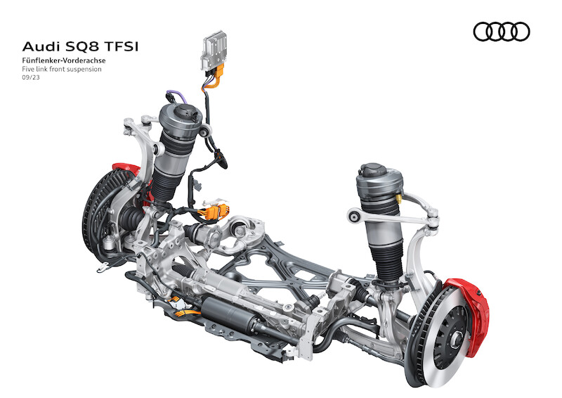 Ekspresyjny design i nowa technika świateł - udoskonalone Audi Q8