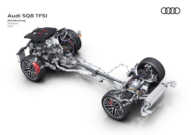 Ekspresyjny design i nowa technika świateł - udoskonalone Audi Q8