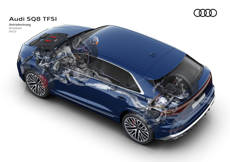Ekspresyjny design i nowa technika świateł - udoskonalone Audi Q8