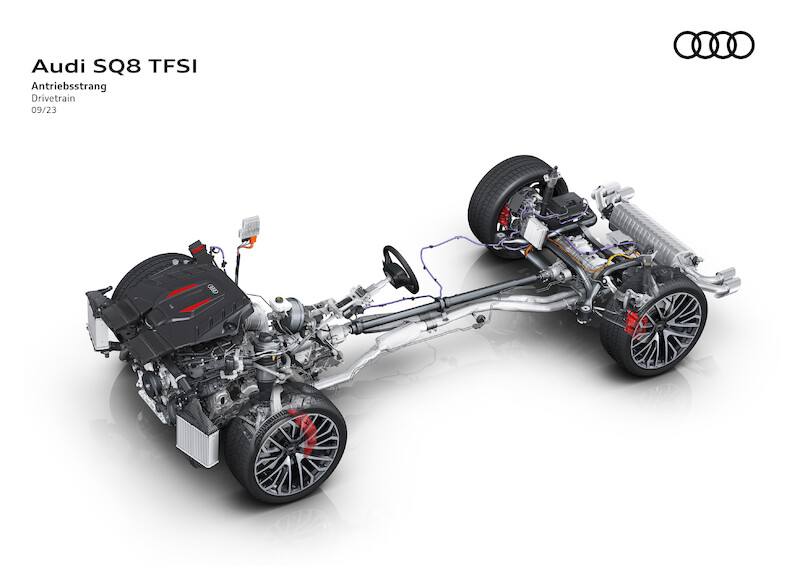 Ekspresyjny design i nowa technika świateł - udoskonalone Audi Q8