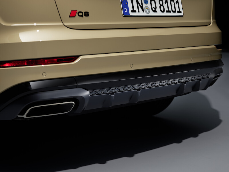 Ekspresyjny design i nowa technika świateł - udoskonalone Audi Q8