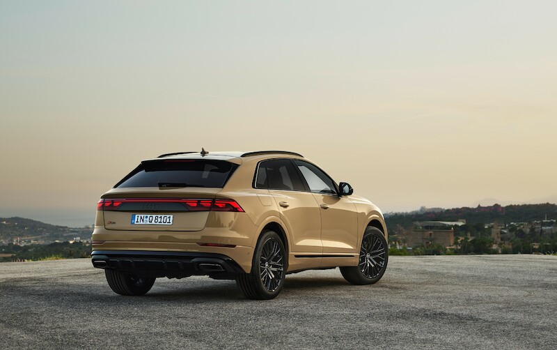 Ekspresyjny design i nowa technika świateł - udoskonalone Audi Q8