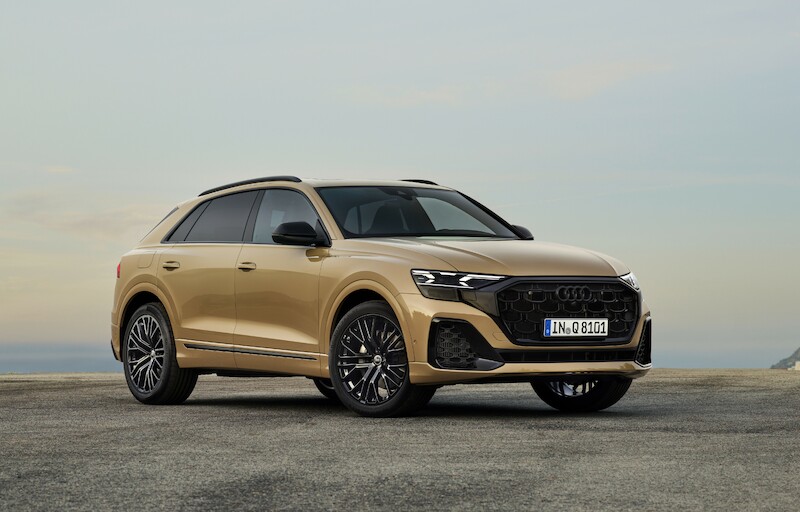 Ekspresyjny design i nowa technika świateł - udoskonalone Audi Q8