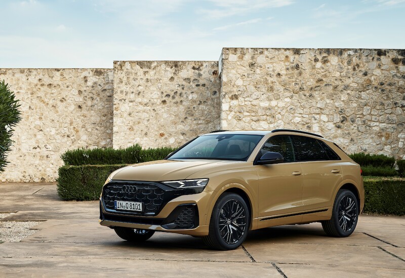 Ekspresyjny design i nowa technika świateł - udoskonalone Audi Q8