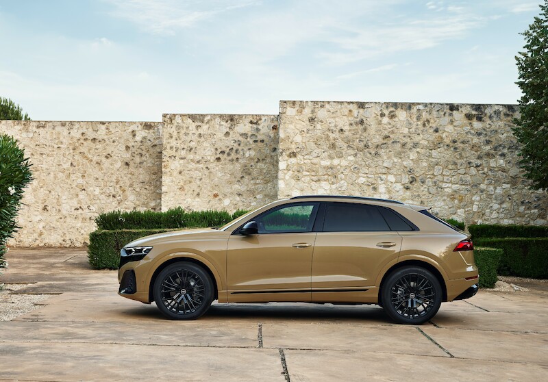 Ekspresyjny design i nowa technika świateł - udoskonalone Audi Q8