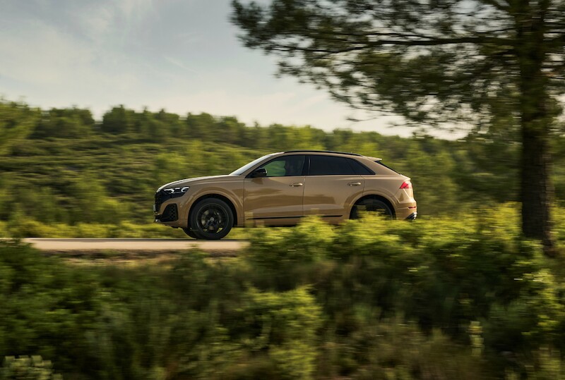 Ekspresyjny design i nowa technika świateł - udoskonalone Audi Q8