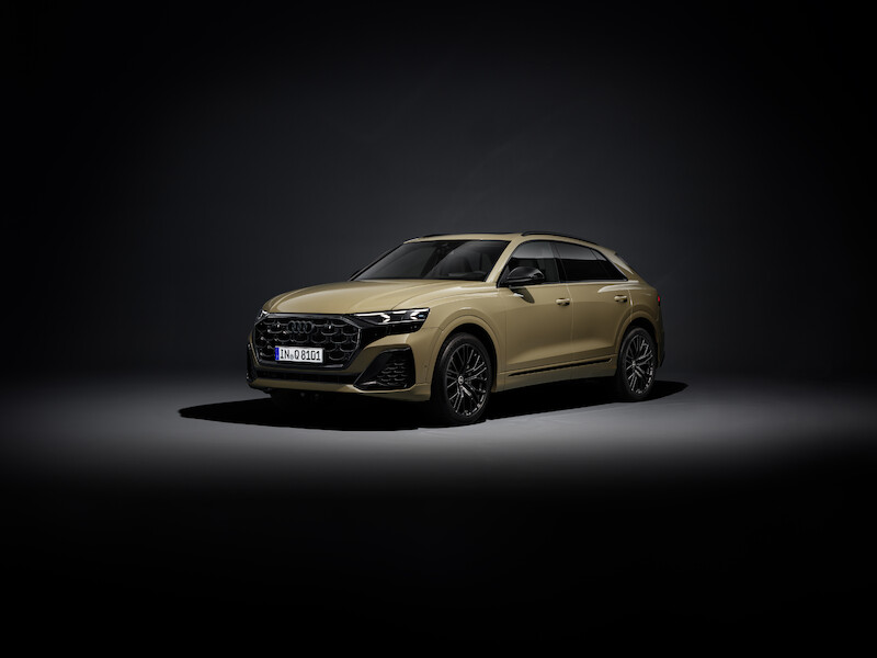 Ekspresyjny design i nowa technika świateł - udoskonalone Audi Q8