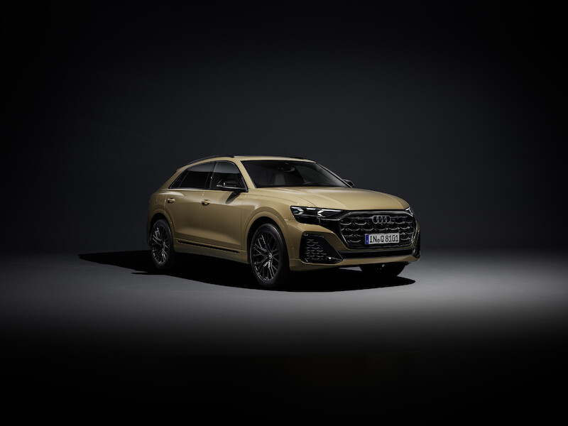 Ekspresyjny design i nowa technika świateł - udoskonalone Audi Q8